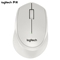 罗技（Logitech）M330 鼠标 无线鼠标 办公鼠标 静音鼠标 右手鼠标 白色 带无线2.4G接收器