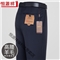【恒源祥高端奢侈品牌 旗舰官方店】羊毛西装裤男2020夏季高腰宽松条纹免烫西裤商务正装男裤薄 西裤TH34287藏青(含29.9%羊毛) 94