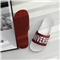 时尚潮流出街撞色底舒适情侣一字拖【EVA/红色】