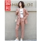 留和 小西装外套女2020秋季新品休闲职业装女装套装时尚款修身小个子工装外套X9911 粉色 L
