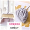 扫把簸箕套装+扫把套1个【PP+不锈钢杆/纤维布/颜色随机】