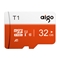 爱国者（aigo）32GB TF（MicroSD）存储卡 T1高速版 读速97MB/s