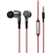 漫步者（EDIFIER）入耳式有线耳机音乐耳机【塑胶/酷黑红】